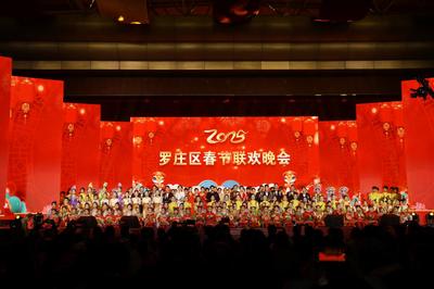 金蛇贺岁迎新春 2025年罗庄区春节联欢晚会精彩绽放
